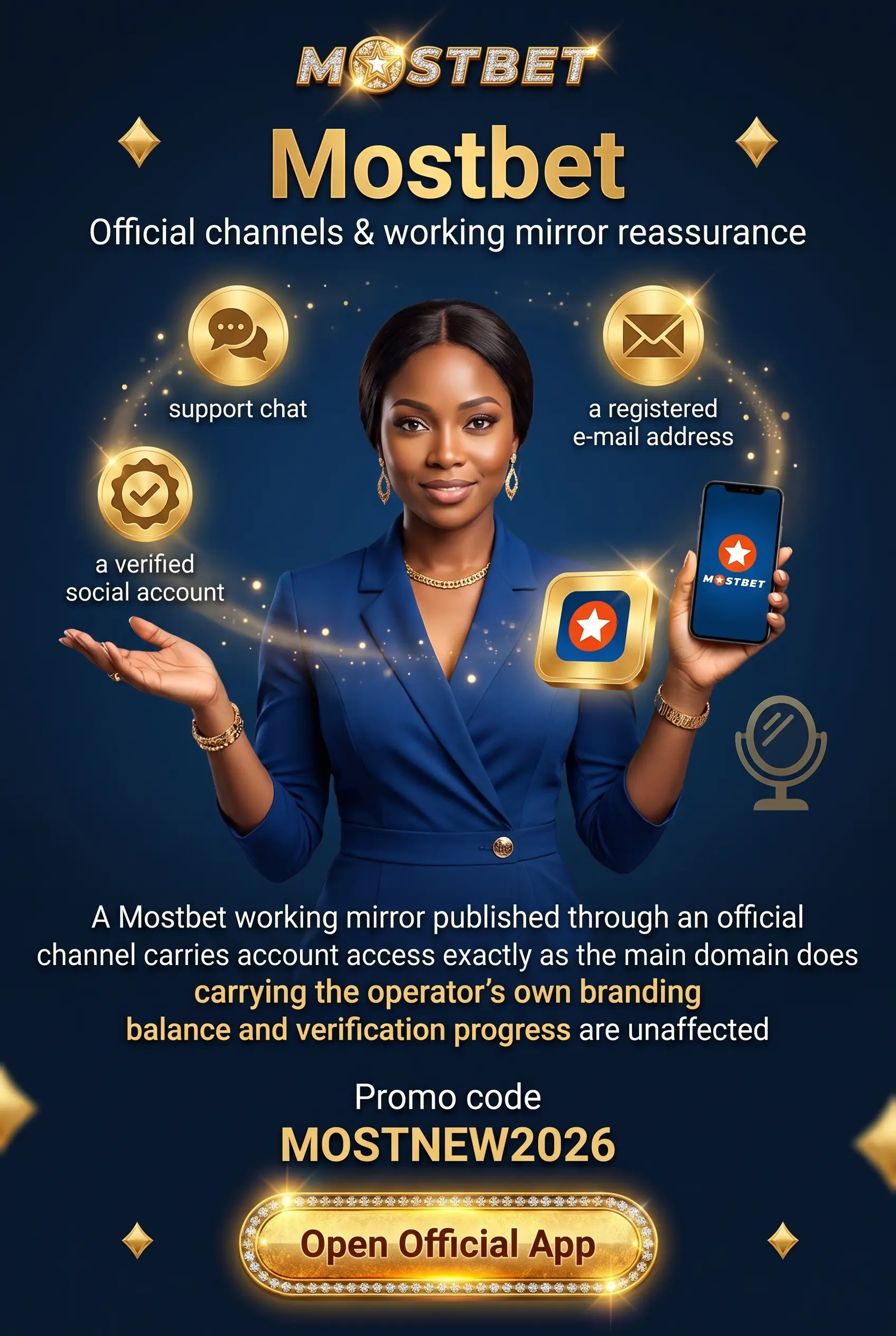 How the working mirror link is published and updated