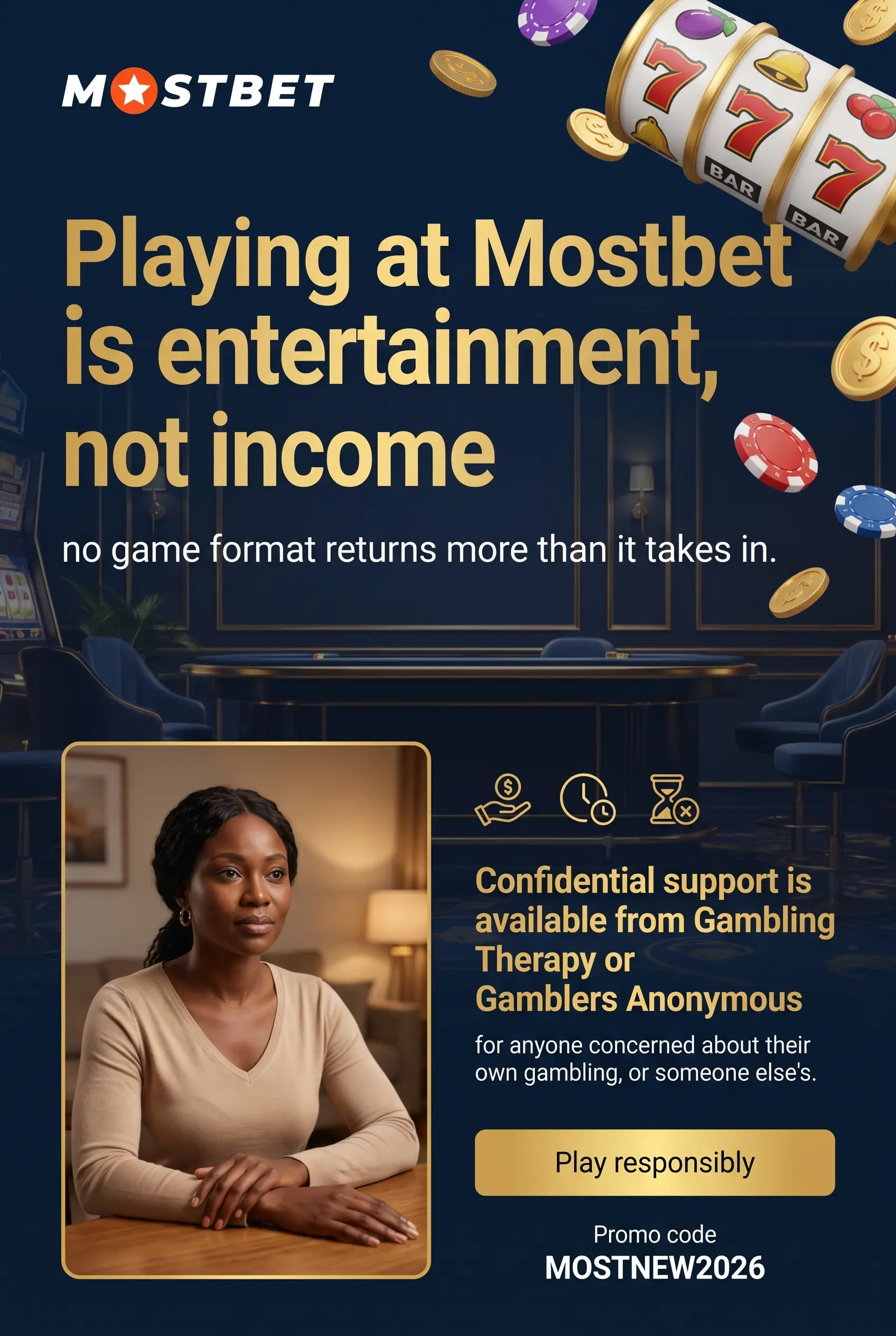 Responsible gaming controls at Mostbet