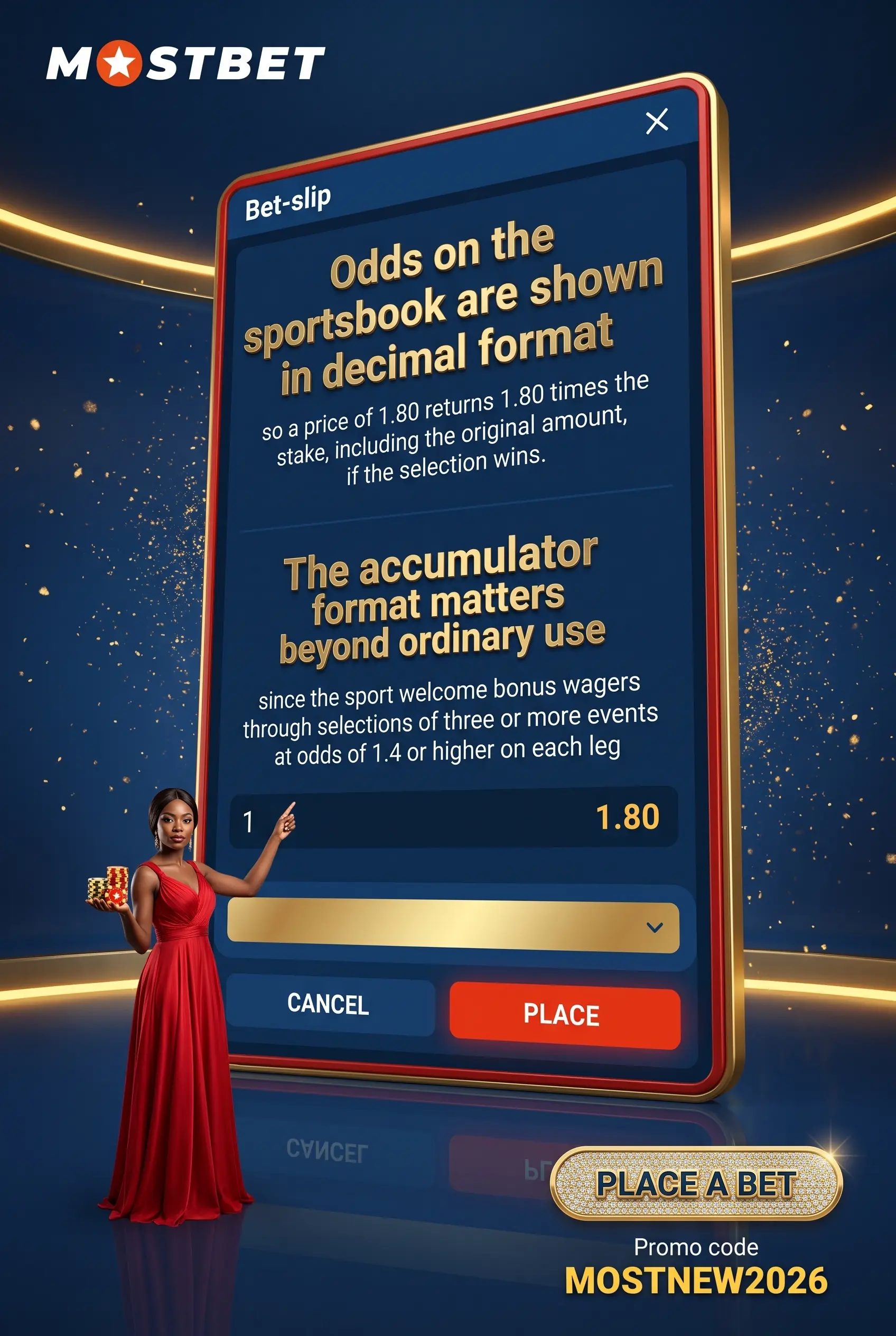 How odds and bet types are structured